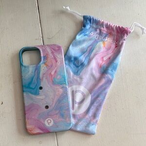 Loopy cotton candy swirl iPhone 13/14